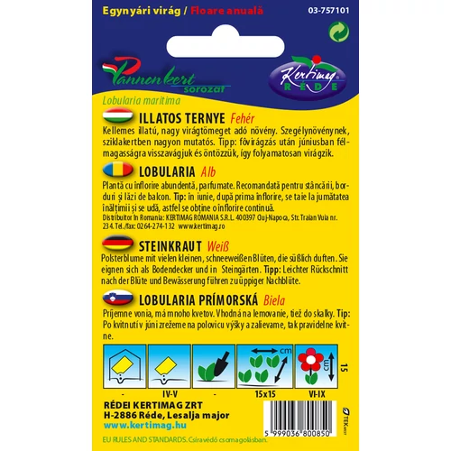 Kép 2/2 - Mézvirág - Illatos ternye - Rédei Kertimag