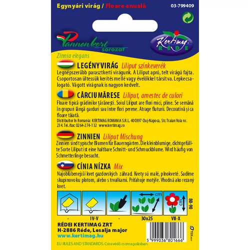 Kép 2/2 - Dáliavirágú Legényvirág - Színkeverék - Rédei Kertimag