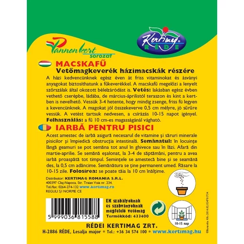 Kép 2/2 - MACSKAFŰ 50g - Rédei Kertimag