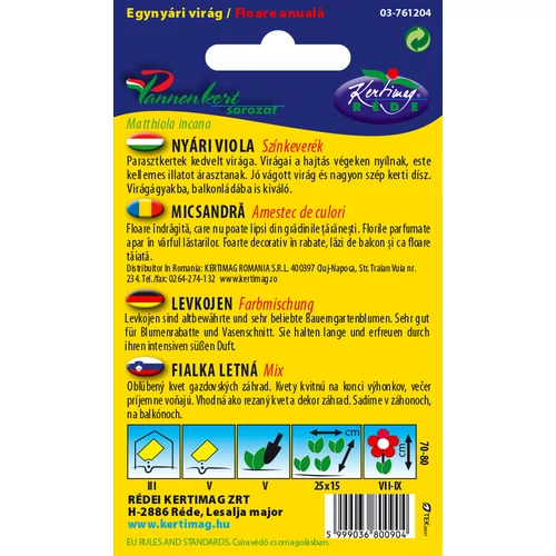Kép 2/2 - Illatos Nyári Viola - Rédei Kertimag
