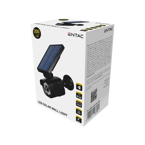 Kép 3/3 - Napelemes mozgásérzékelős kültéri lámpa 4W 8LED