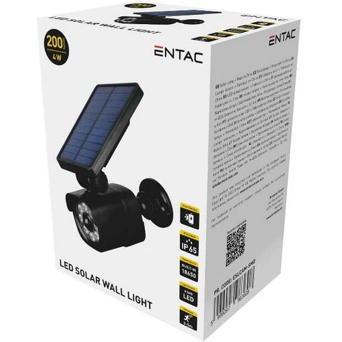 Kép 2/3 - Napelemes mozgásérzékelős kültéri lámpa 4W 8LED