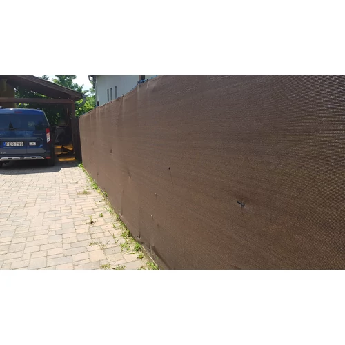 Kép 6/6 - Nature BROWNTEX 90%-os árnyékoló háló 1,8x10m - BARNA 