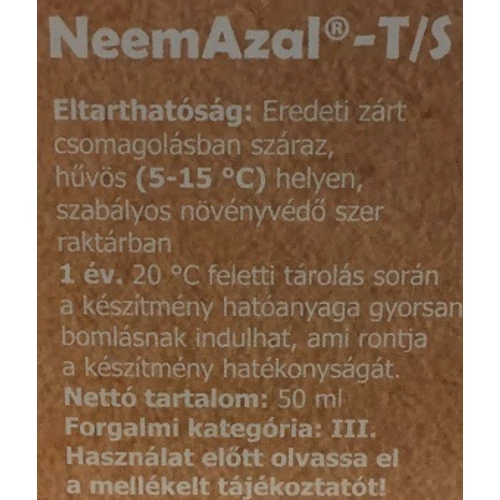Kép 3/3 - NeemAzal BIO Rovarölő Szer