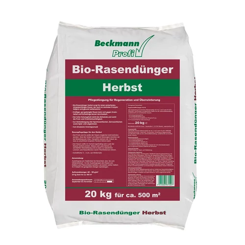 Beckmann Szerves őszi-téli felkészítő trágya BIO 20kg