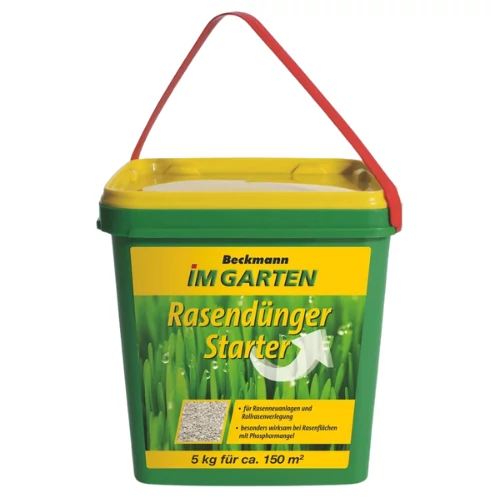 Kép 1/2 - Beckmann Starter gyeptrágya füvesítéshez 5kg
