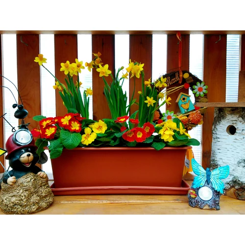 Kép 3/4 - BASIC Balkonláda TERRAKOTTA