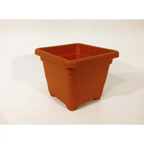 Kép 2/2 - Kocka Műanyag Ültetőcserép