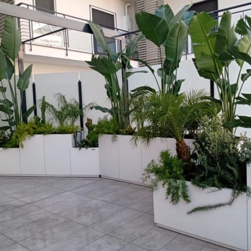 Kép 3/11 - DOMINO Virágláda rendszer - Műanyag