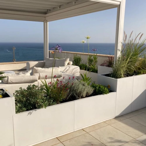 Kép 4/11 - DOMINO Virágláda rendszer - Műanyag