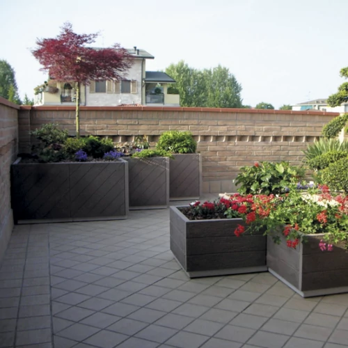 Kép 3/13 - DOMINO Virágláda rendszer - Rekonstruált kő