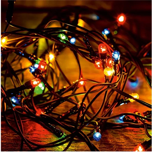 Kép 3/3 - LED-es Beltéri Fényfüzér 8m 100db Színes LED