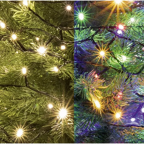 Kép 2/2 - Változtatható színű fényfüzér 100LED 7m