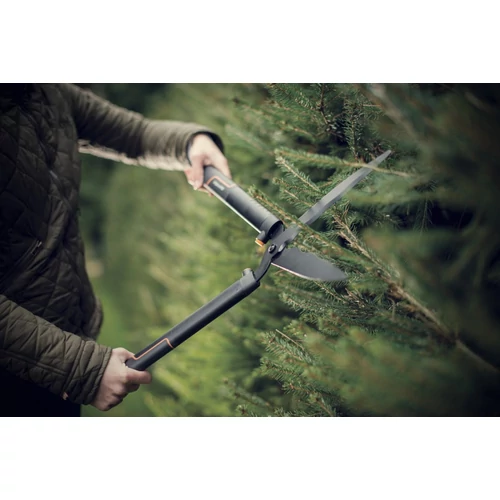 Kép 2/2 - FISKARS SingleStep Sövénynyíró hullámos pengékkel HS22