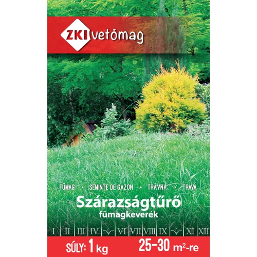 Kép 1/2 - ZKI Szárazságtűrő fűmagkeverék 1kg