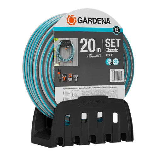 Kép 1/2 - GARDENA Fali tömlőtartó szett