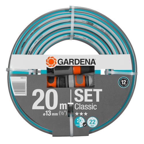 Gardena Classic tömlő 20m rendszerelemekkel