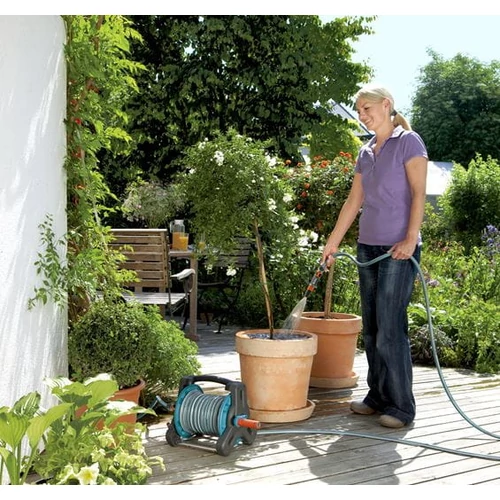 Kép 6/7 - Gardena classic tömlődob készlet - locsolópisztollyal