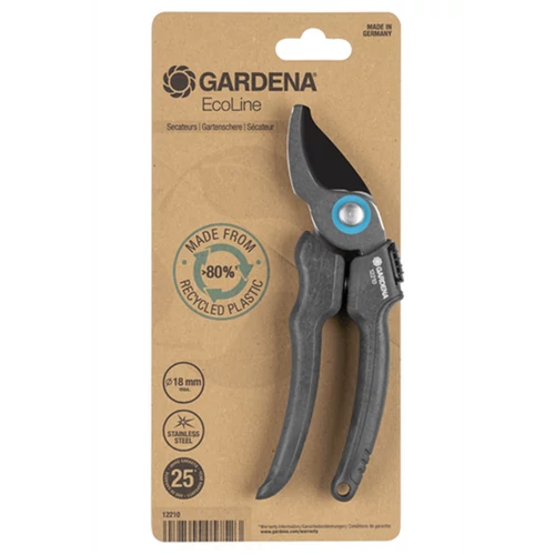 Kép 3/7 - GARDENA EcoLine Metszőolló ÚJRAHASZNOSÍTOTT ANYAGOKBÓL