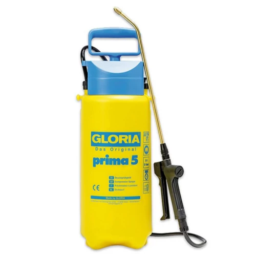 Kép 1/4 - GLORIA Nyomáspermetező Príma 5L SÁRGARÉZ FÚVÓKÁVAL