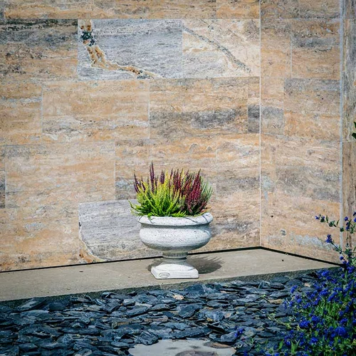 Kép 2/3 - JOVÁN Monarchia kehely virágtartó 36cm ANTARCIT