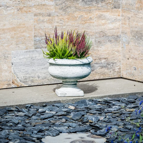 Kép 1/3 - JOVÁN Monarchia kehely virágtartó 36cm ANTARCIT