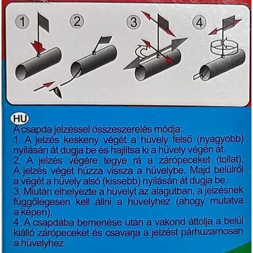 Kép 3/4 - BROS Vakondcsapda Fogásjelzővel