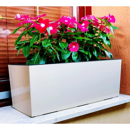 Kép 5/7 - Balkonláda Elegant Classic Fehér