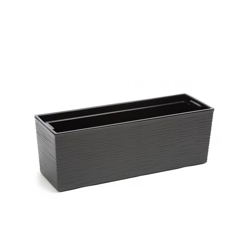 Kép 2/5 - Balkonláda Elegant Strip Grafit