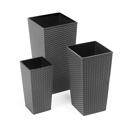 Kép 3/3 - Finezja Rattan magas kaspó 