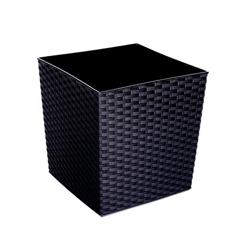 Elegant Juka Rattan Fekete