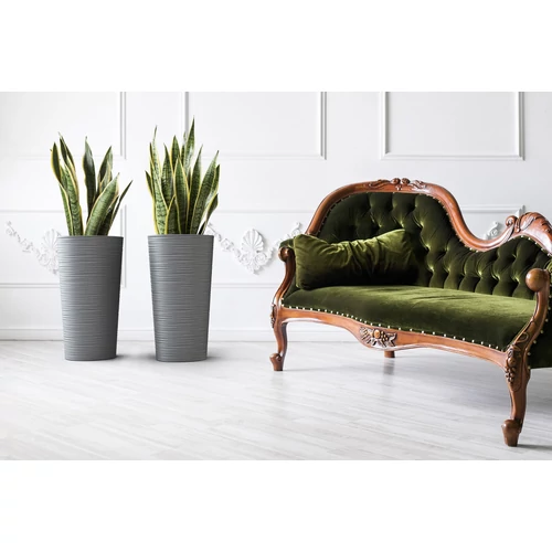 Kép 2/3 - Lilia Strip magas kaspó 30x57cm