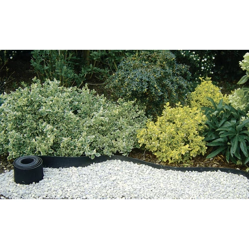 Kép 3/5 - SELFIX BORDURA Újrahasznosított gumi ágyásszegély 5m