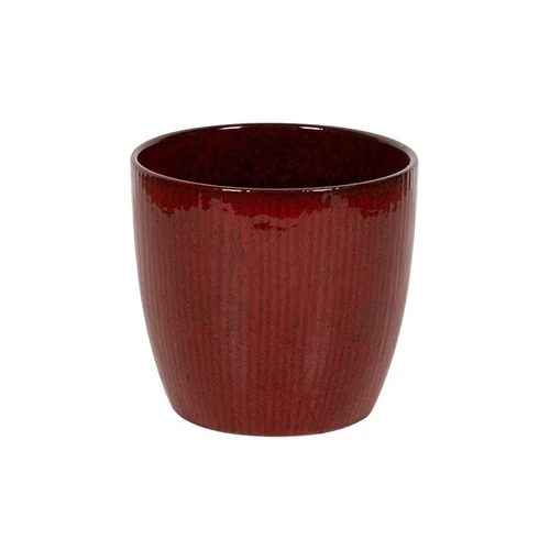 Kép 1/2 - Hartley mázas kerámia kaspó piros