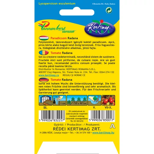 Kép 2/2 - Radana Piros Körte Paradicsom - FOLYTONNÖVŐ KOKTÉL Rédei Kertimag