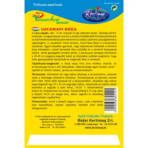 Kép 2/2 - Rédei Kertimag - Lucanapi búza 50g