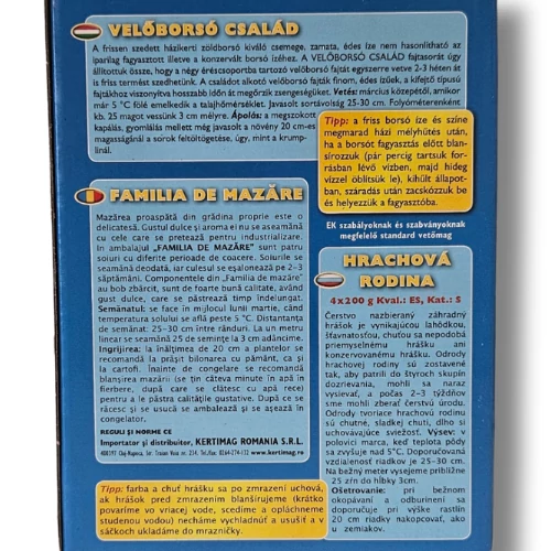 Kép 3/4 - VELŐBORSÓ CSALÁD - 4x200g - Rédei Kertimag
