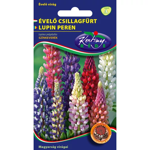 Kép 1/2 - Évelő Csillagfürt Színkeverék (Lupinus) 1g  - Rédei Kertimag