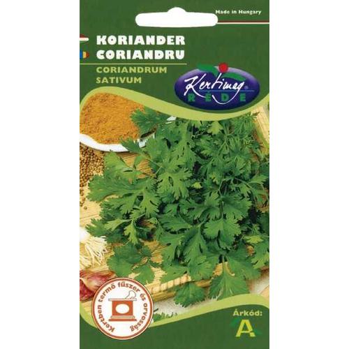 Koriander fűszer vetőmag