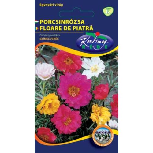 Porcsinrózsa Színkeverék (Portulaca grandiflora)