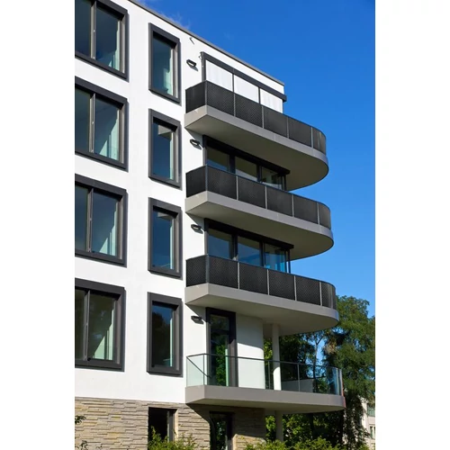 Kép 8/10 - Belátás Elleni Kerítéstakaró Világosbarna