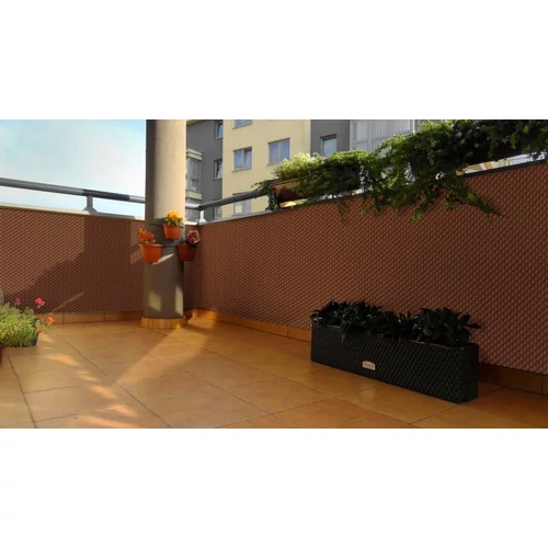 Kép 3/10 - Belátás Elleni Kerítéstakaró Világosbarna