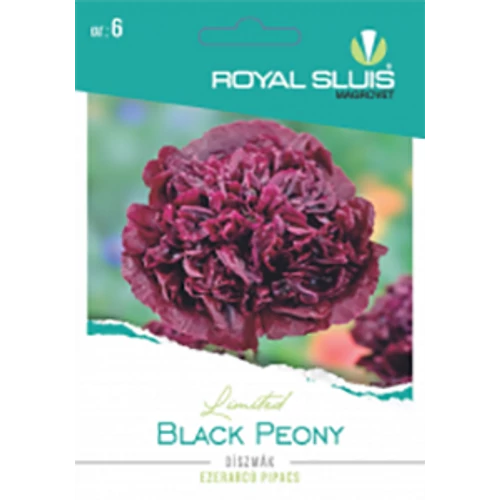 BLACK PEONY díszmák