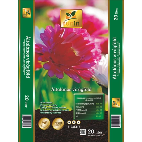 Kép 1/2 - Sunin Általános virágföld 20 liter
