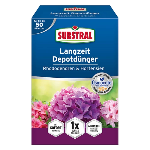 Kép 1/7 - Substral Osmocote hosszú hatású rhododendron trágya 750g
