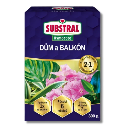 Kép 1/7 - Substral 2in1 hosszú hatású Osmocote balkonnövényekhez 300g