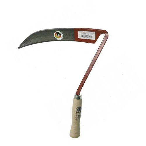 Kovácsoltvas fűkasza 300mm-es fa nyéllel - szlovén