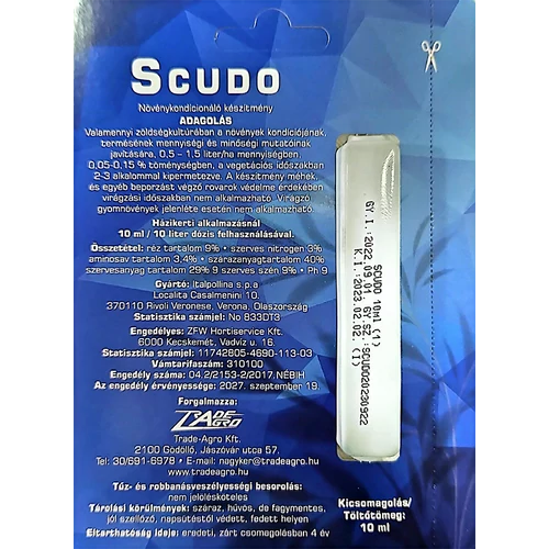 Kép 1/2 - Scudo növénykondícionáló készítmény 10ml