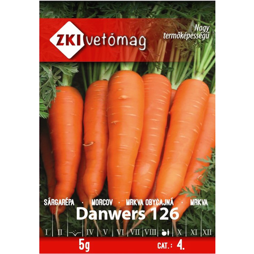 Sárgarépa Danwers 126 - NAGY TERMŐKÉPESSÉGŰ