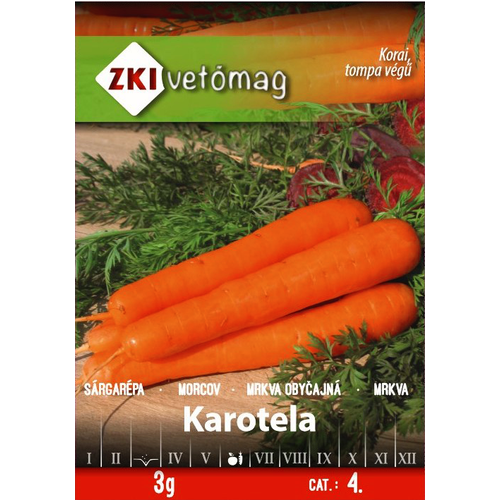 Sárgarépa Karotela - KÖZÉPHOSSZÚ